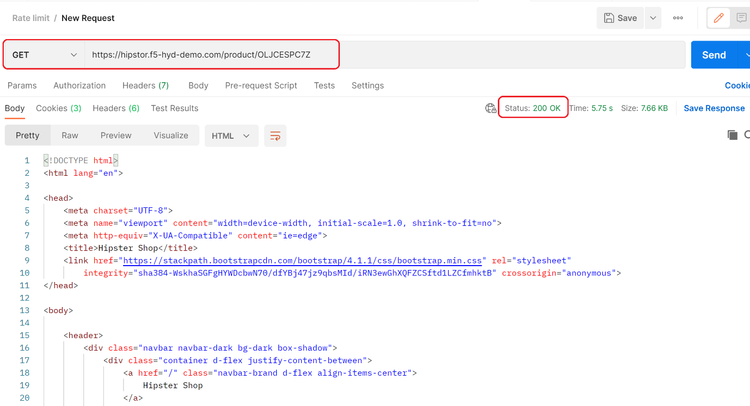 Fig 7: Verifying request for first time