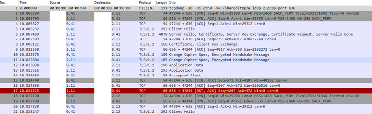 Big-IQ remote authentication over GUI (pcap)